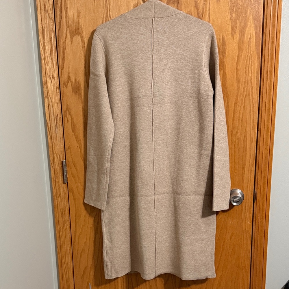 Women's Hem & Thread Open Front Cardigan Sweater - Picture 5 of 6